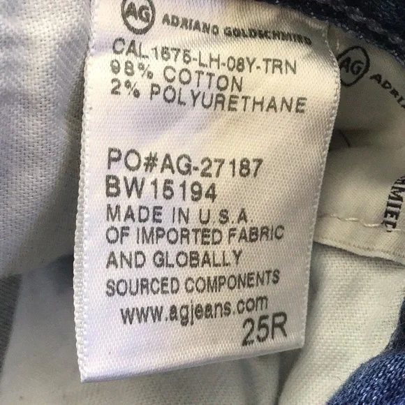 AG Boyfriend Slouchy Jeans 25 - Picture 3 of 7